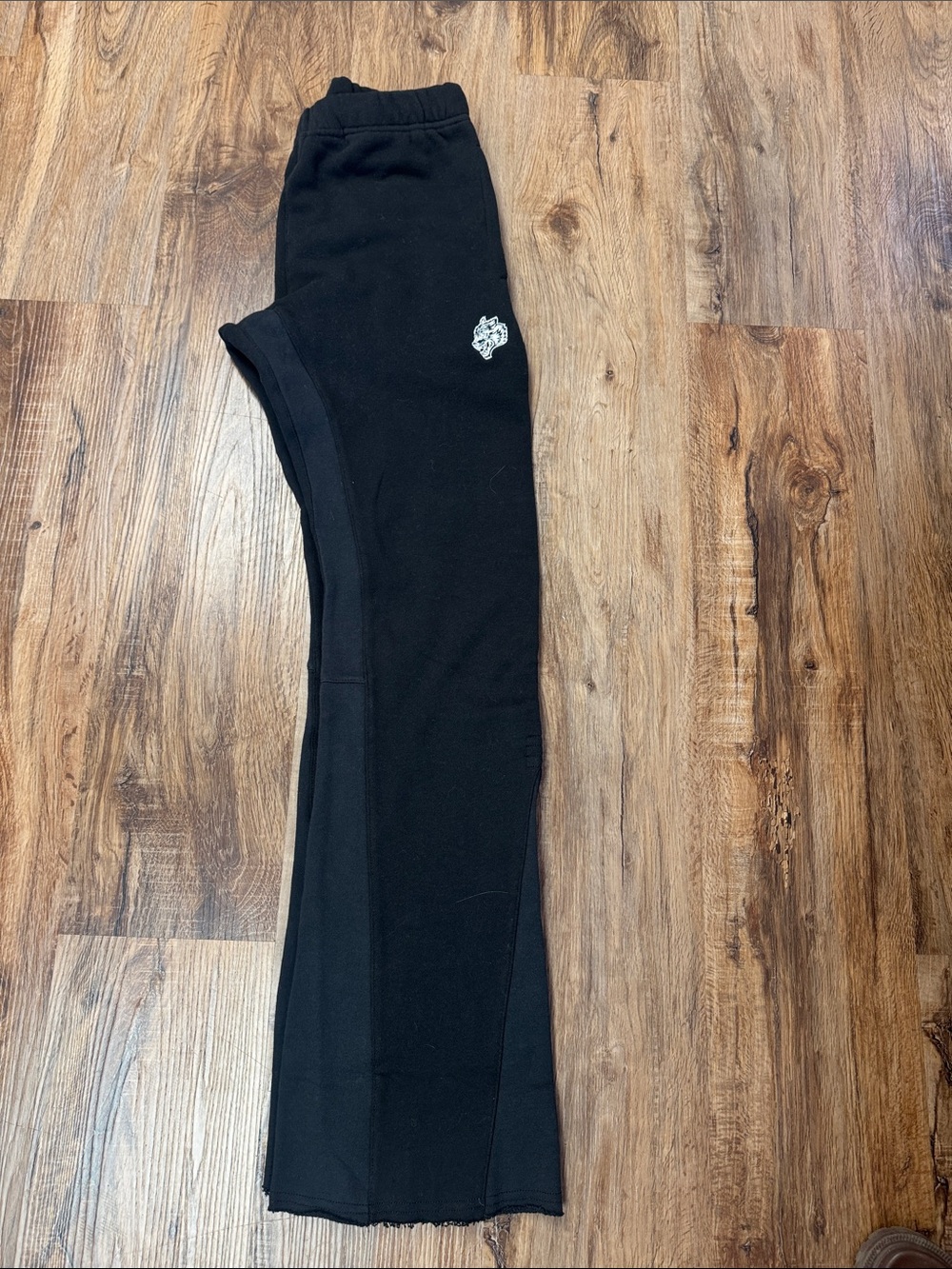 NWT Darc Sport Dual She Flare Sweatpants Black Size Small